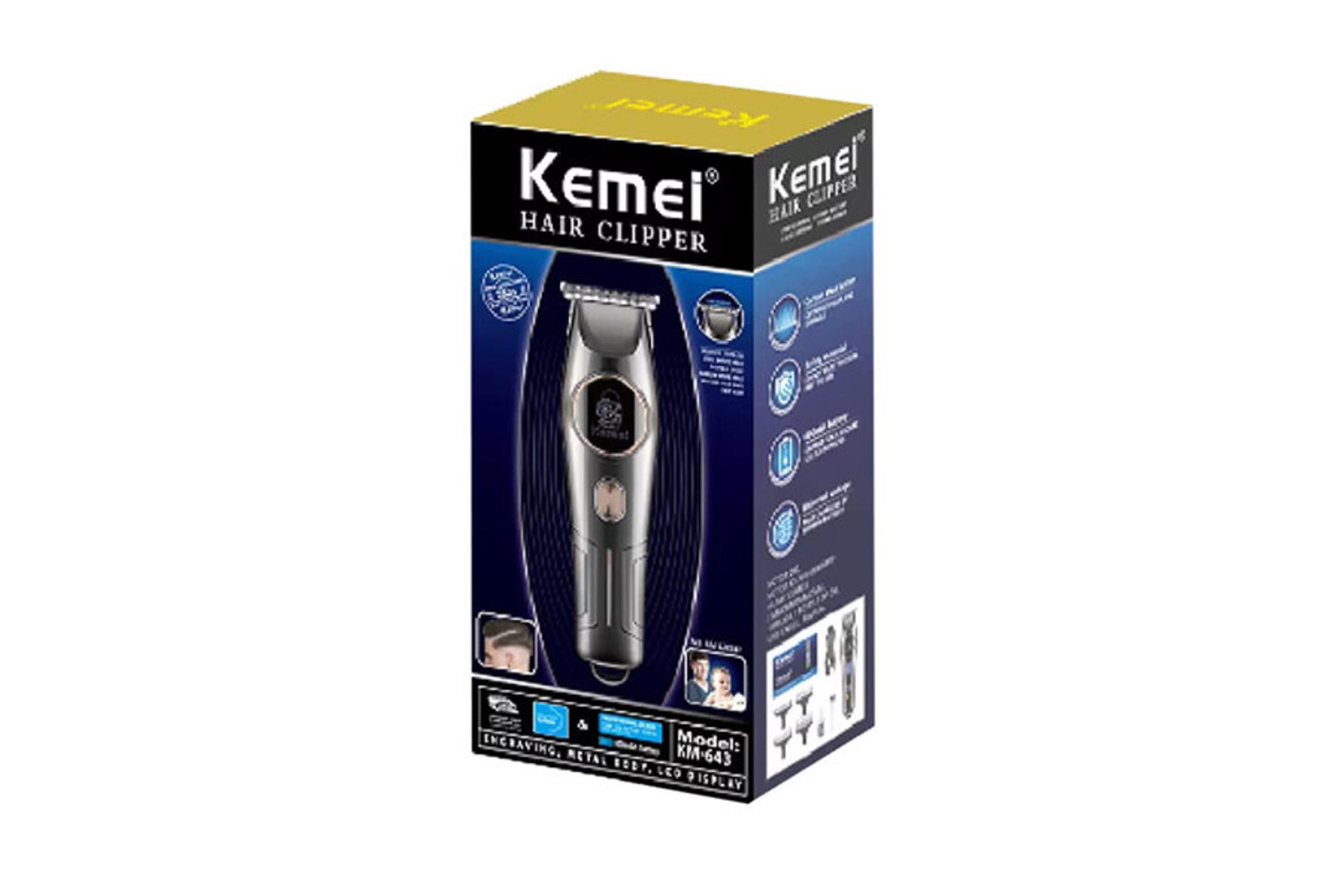 ماشین اصلاح کیمی Kemei KM-1015 بسته بندی