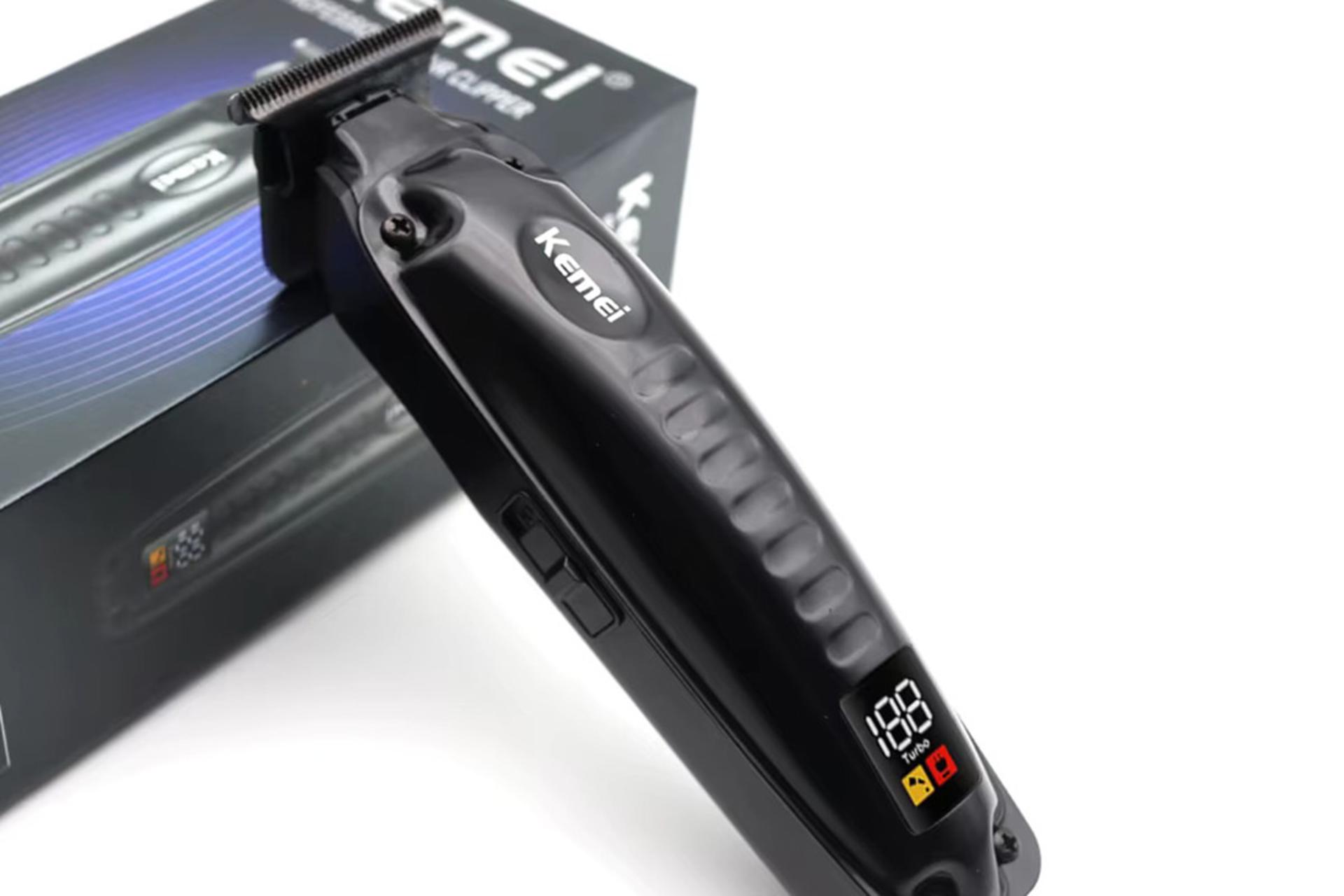 ماشین اصلاح و ریش تراش کیمی Kemei KM-1578 نمای جانبی