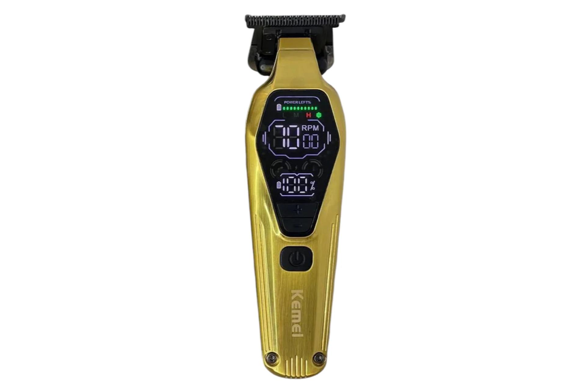 ماشین اصلاح و ریش تراش کیمی KM-1697 رنگ طلایی
