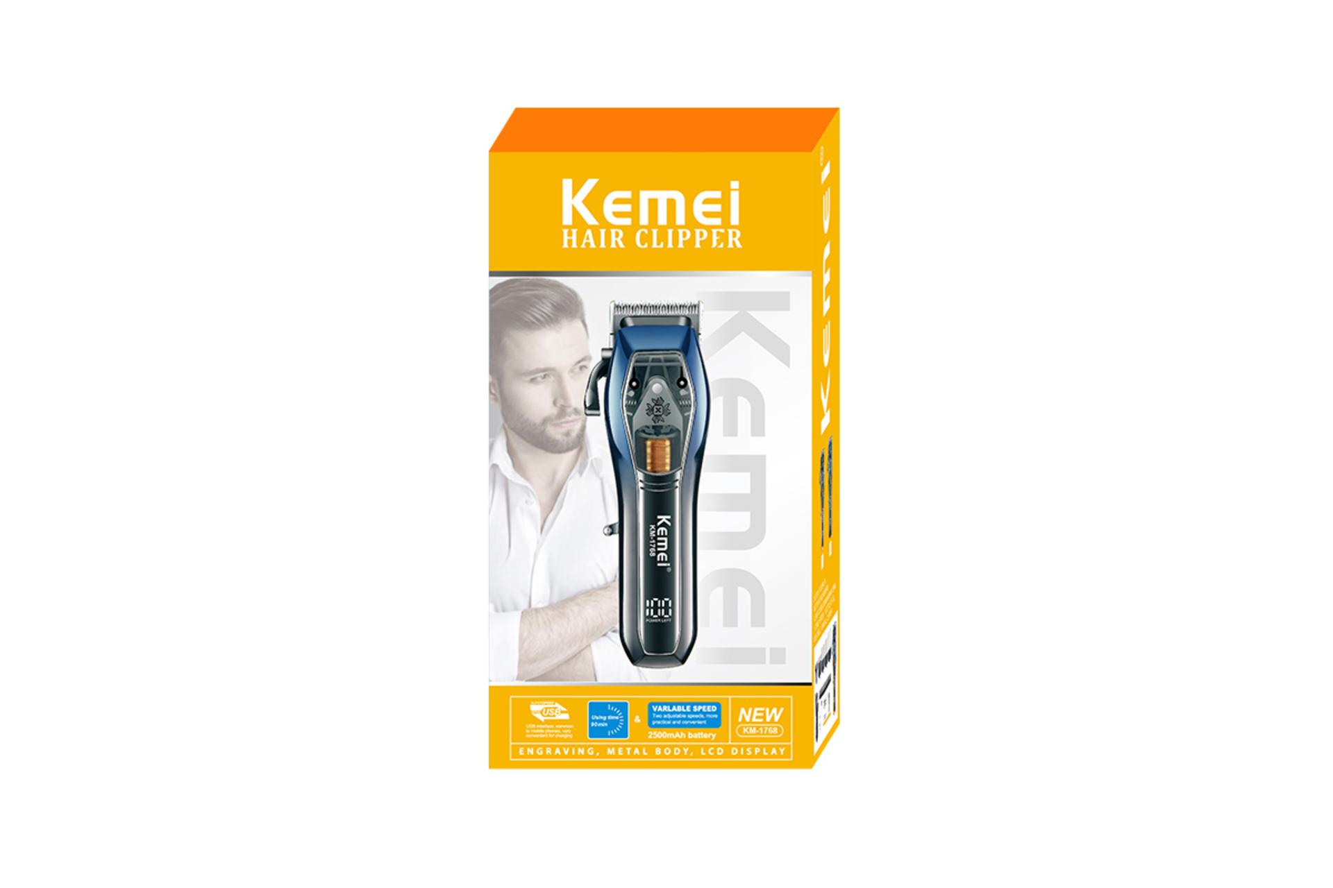 جعبه ماشین اصلاح و ریش تراش کیمی KM-1767
