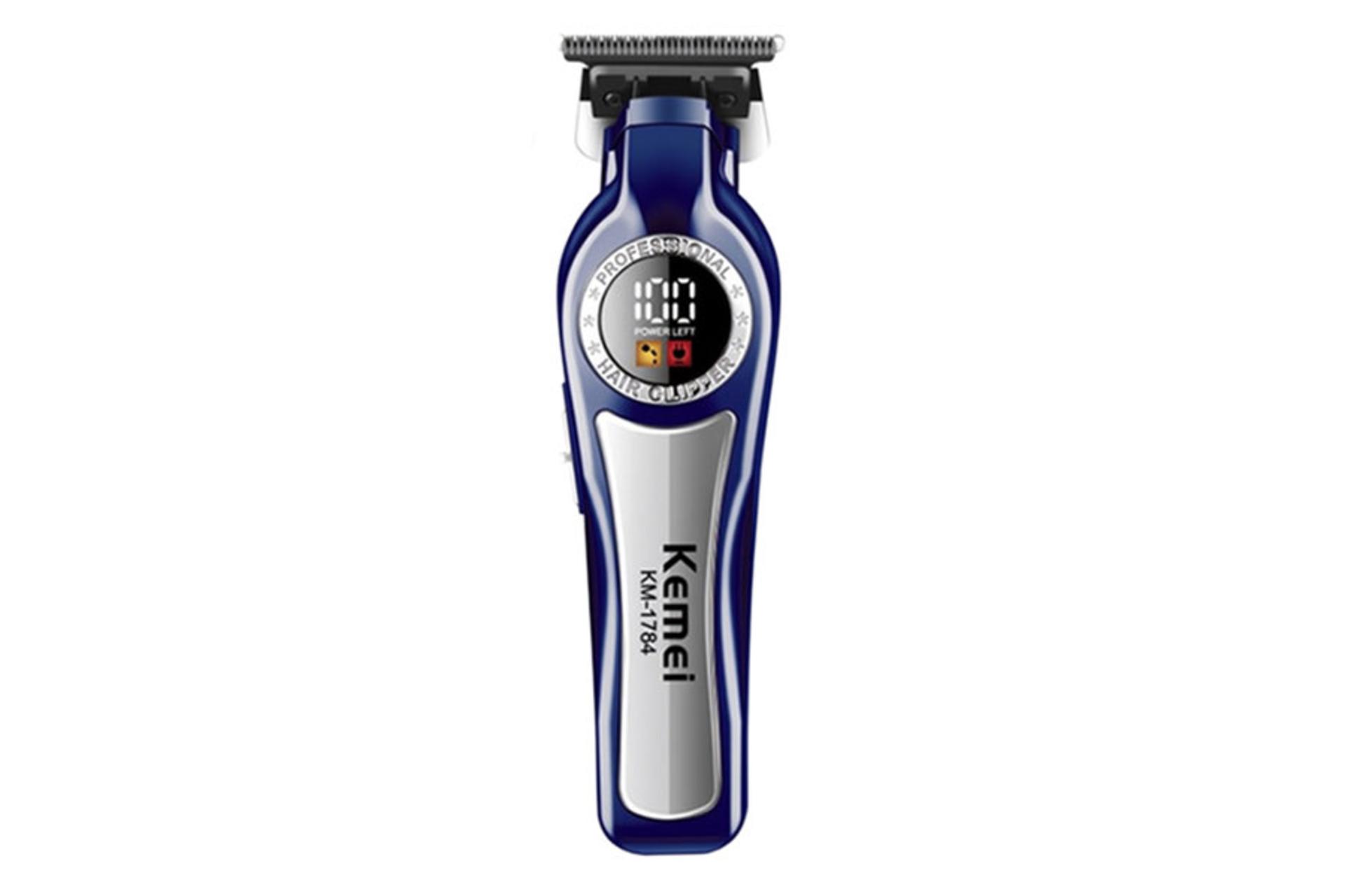 ماشین اصلاح کیمی Kemei KM-1784 رنگ آبی