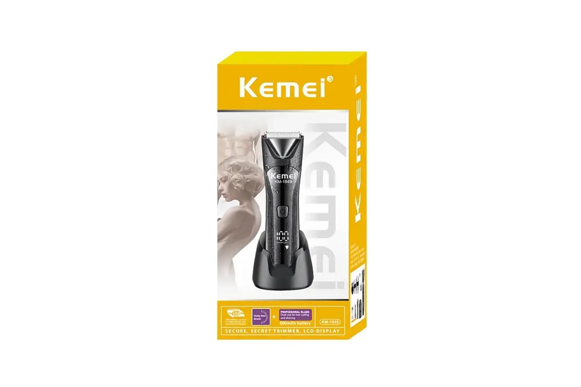 جعبه ماشین اصلاح و ریش تراش کیمی KM-1849