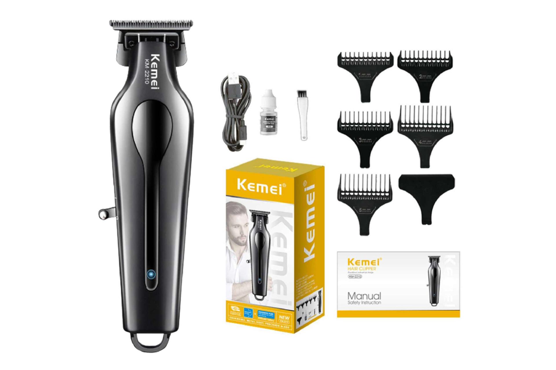 اقلام همراه ماشین اصلاح و ریش تراش کیمی KM-2210