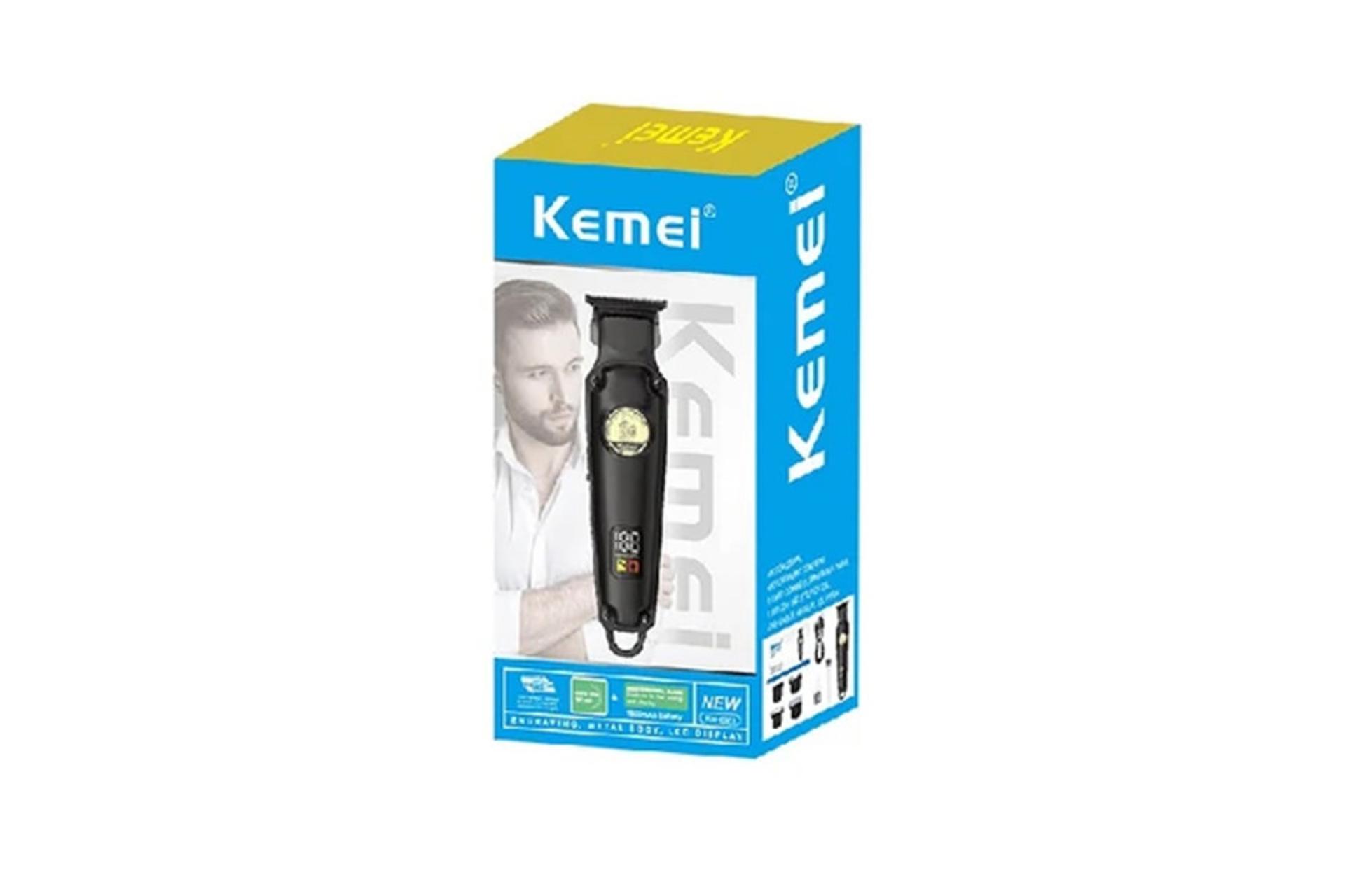 ماشین اصلاح کیمی Kemei KM-2371 نمای بسته بندی