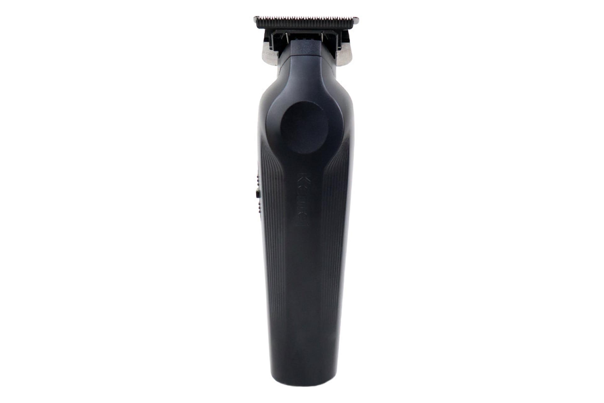ماشین اصلاح و ریش تراش کیمی Kemei KM-264 نمای جلو رنگ مشکی