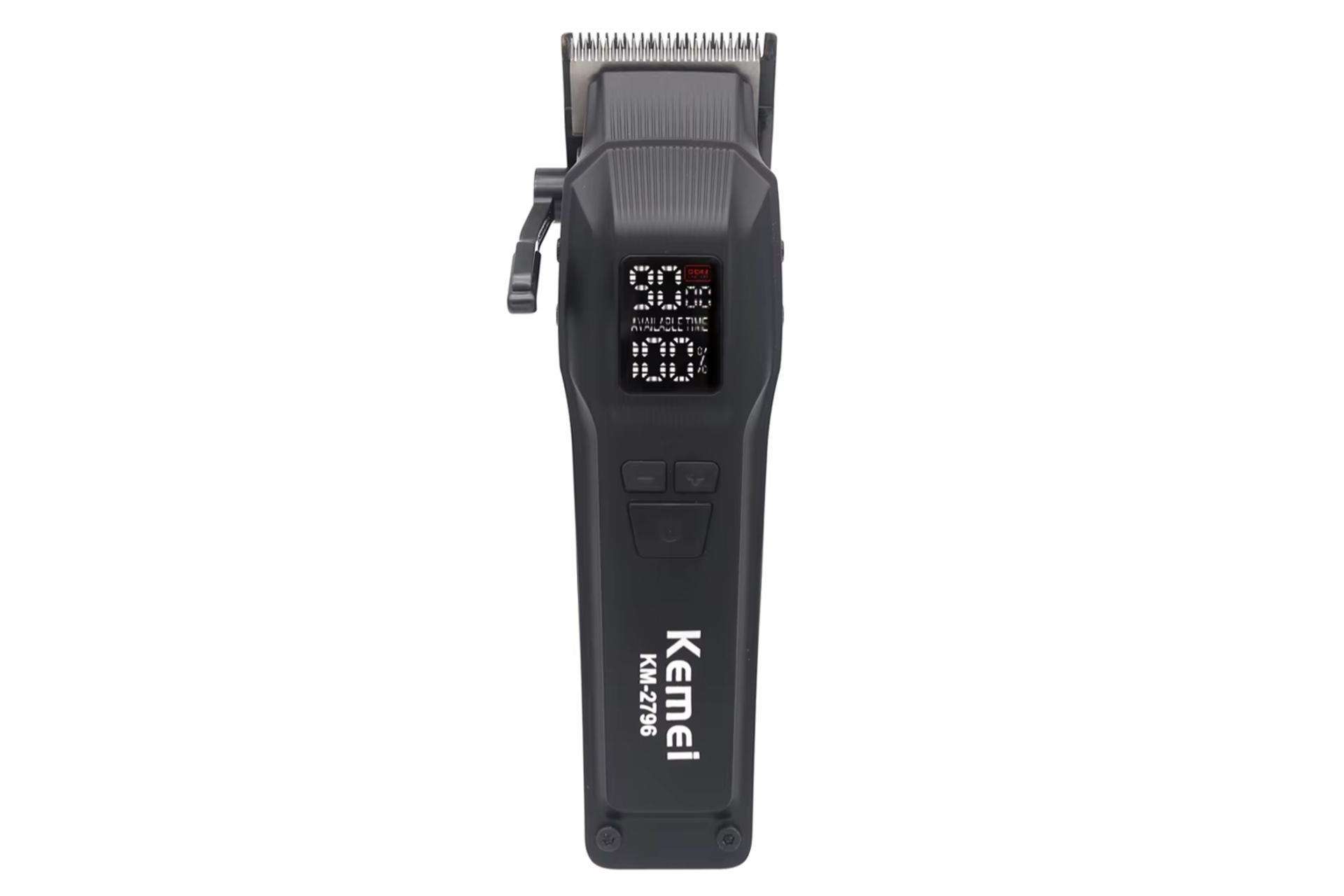 ماشین اصلاح و ریش تراش کیمی KM-2796 رنگ مشکی