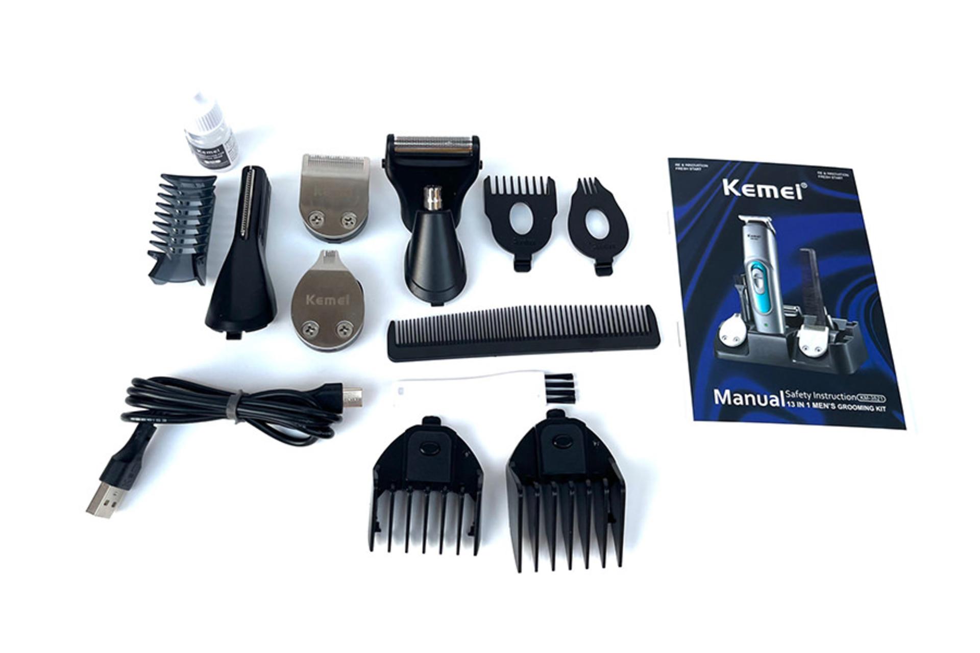 ماشین اصلاح کیمی Kemei KM-3521 لوازم همراه