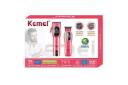 ماشین اصلاح کیمی Kemei KM-8502 نمای جعبه و بسته بندی