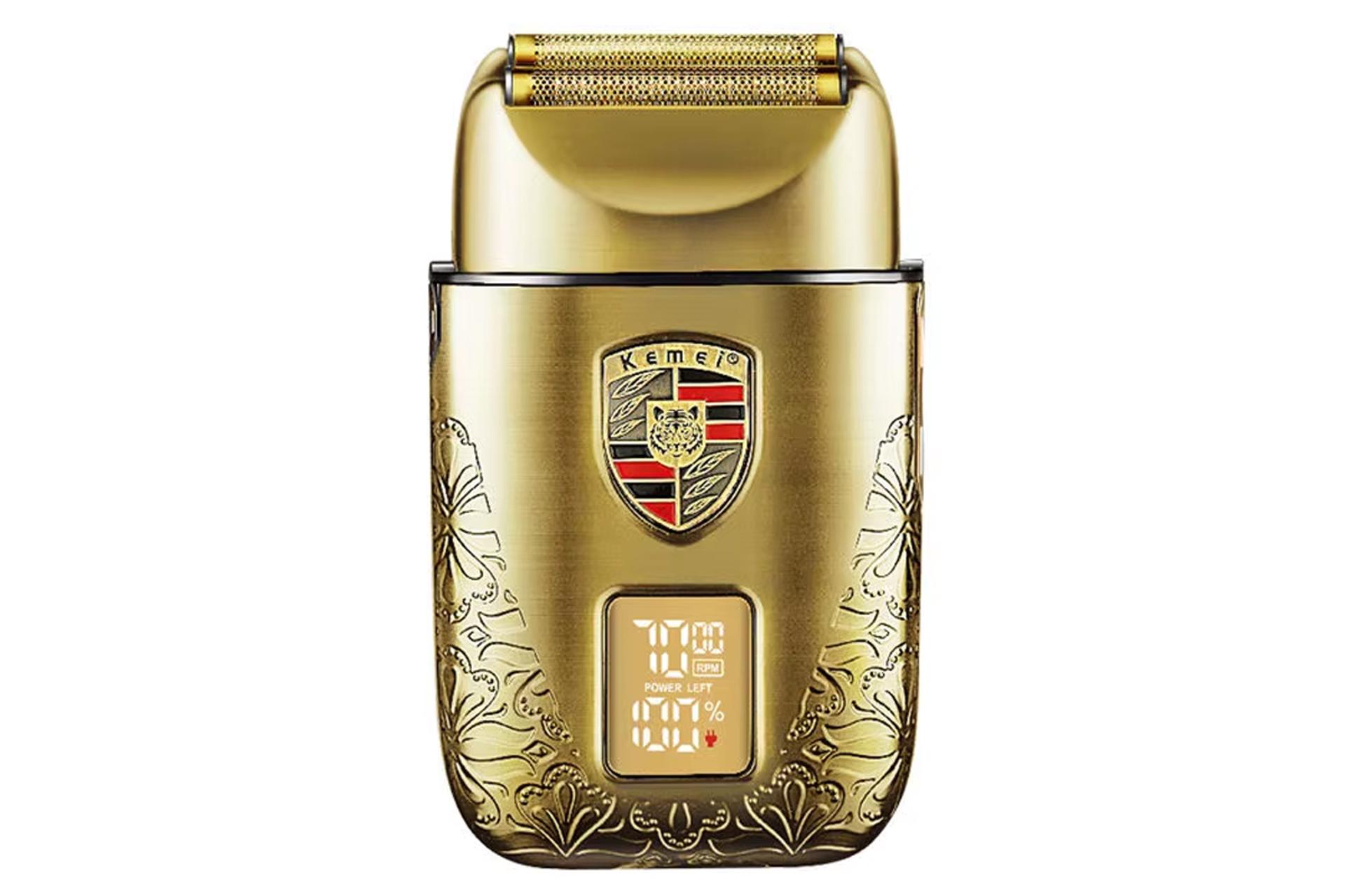 ماشین اصلاح و ریش تراش کیمی KM-T93 رنگ طلایی