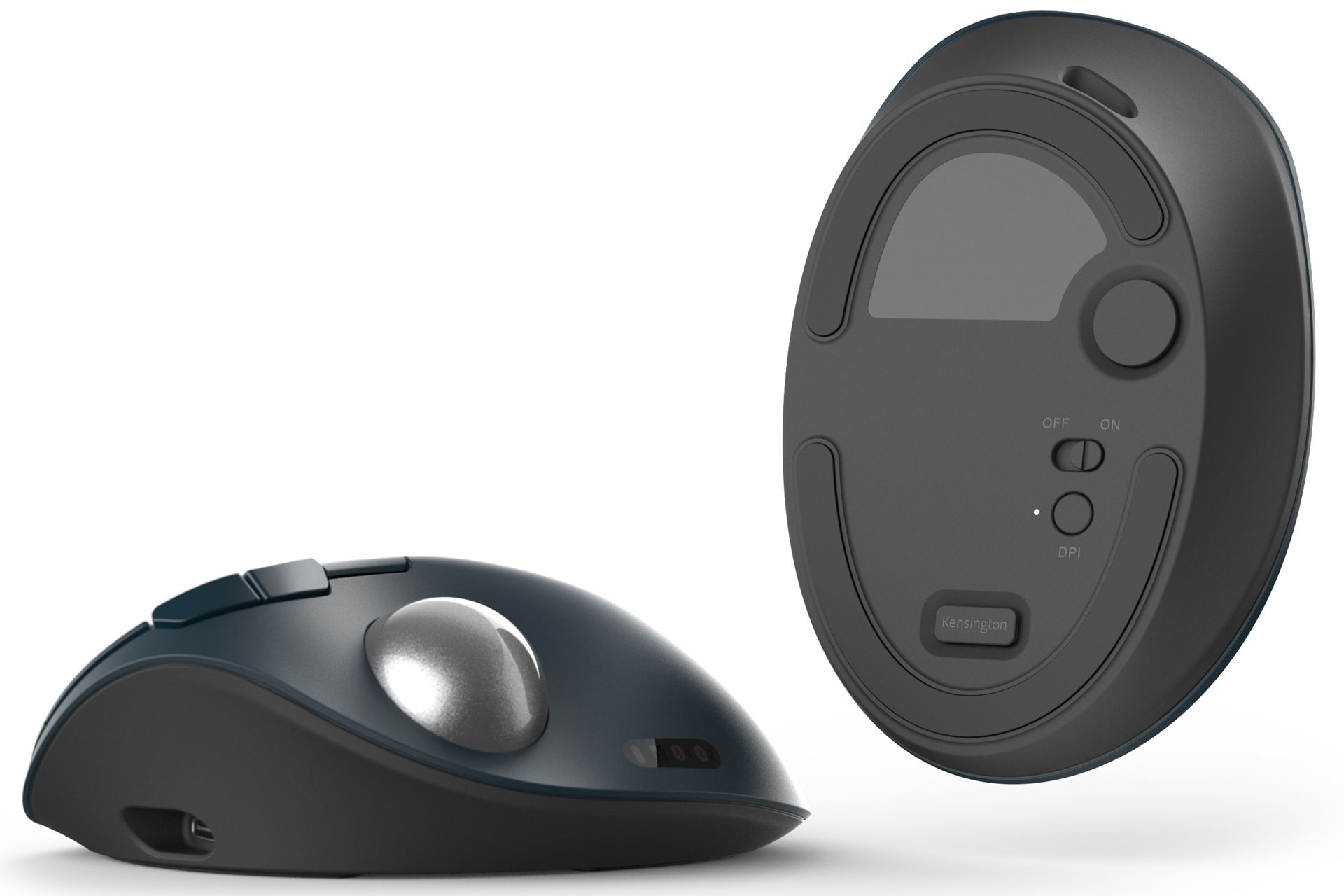 ماوس ترک بال کنزینگتون Kensington TB550 از نمای زیرین