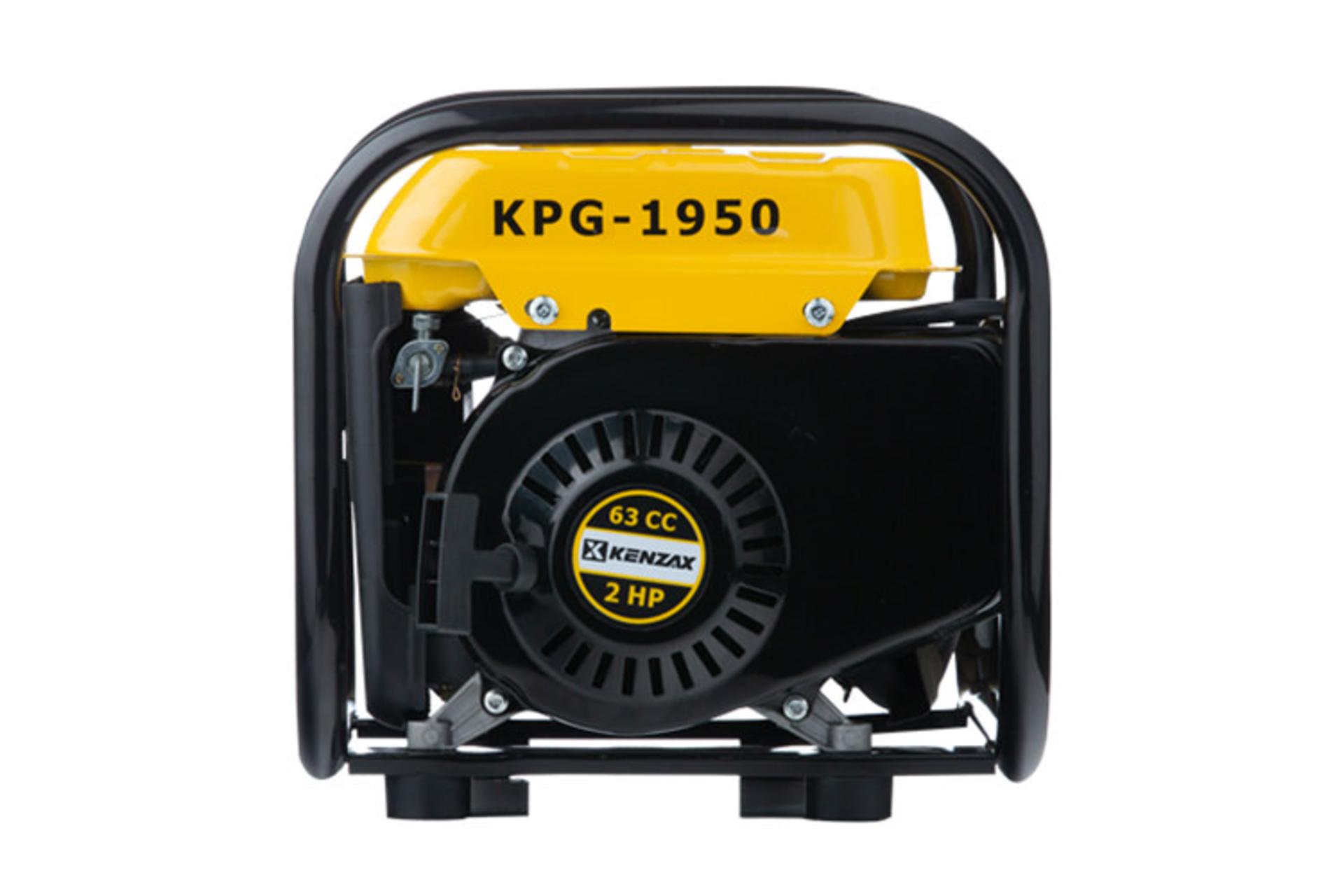 موتور برق کنزاکس KENZAX KPG-1950 نمای جانبی و راست