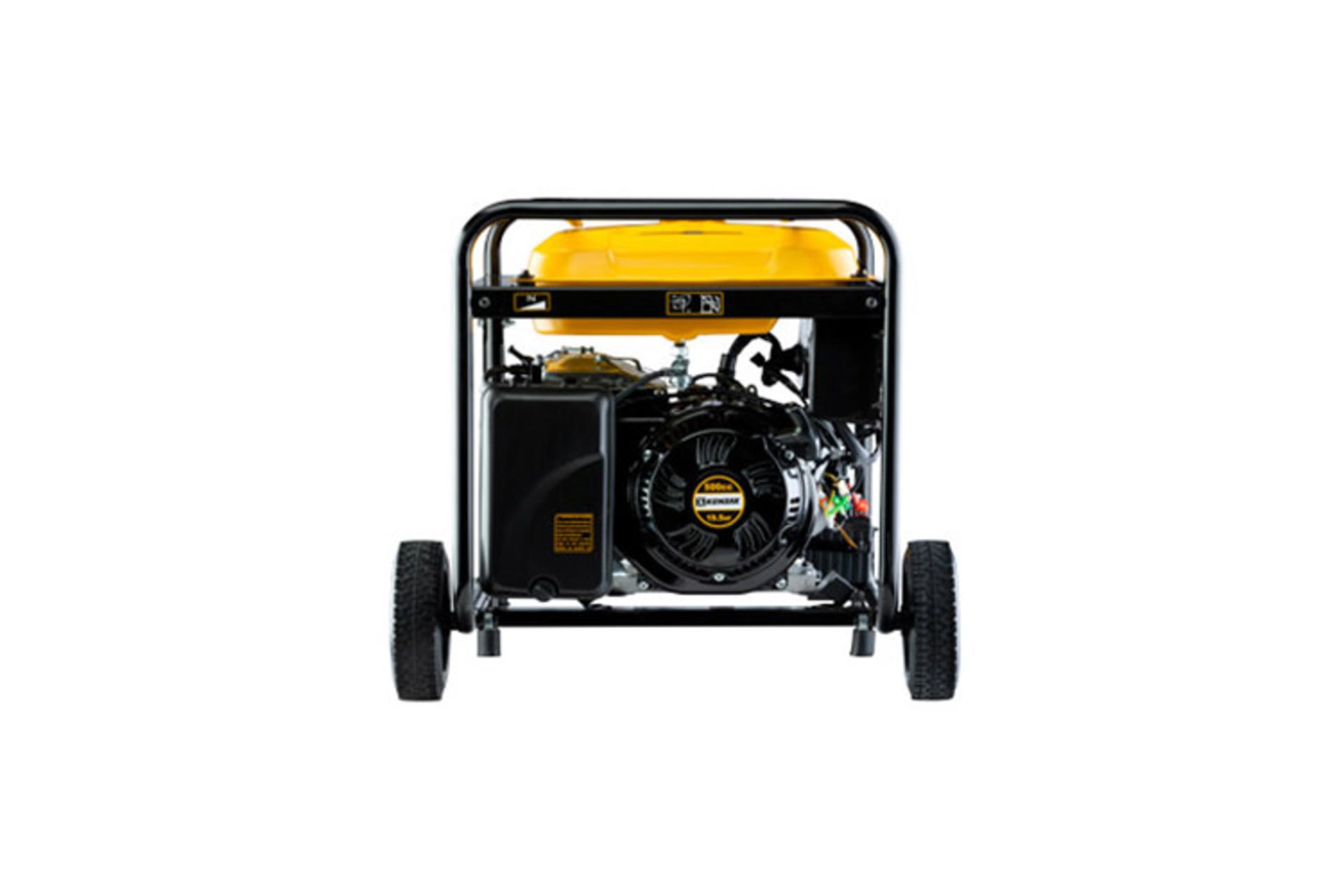 موتور برق کنزاکس KENZAX KPG-6185 نمای جانبی و چپ