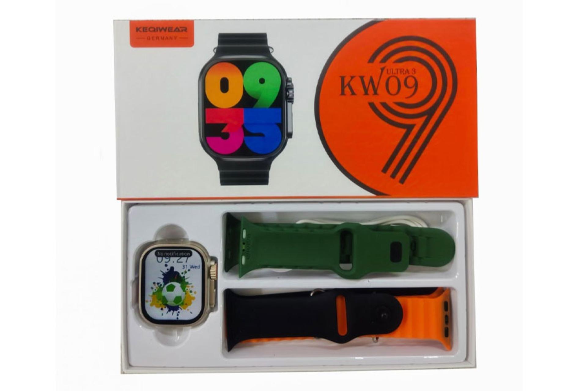 جعبه ساعت هوشمند کوئیک ویر KW09 ULTRA3