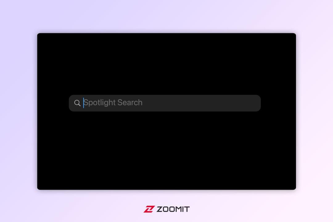 قابلیت Spotlight در مک بوک