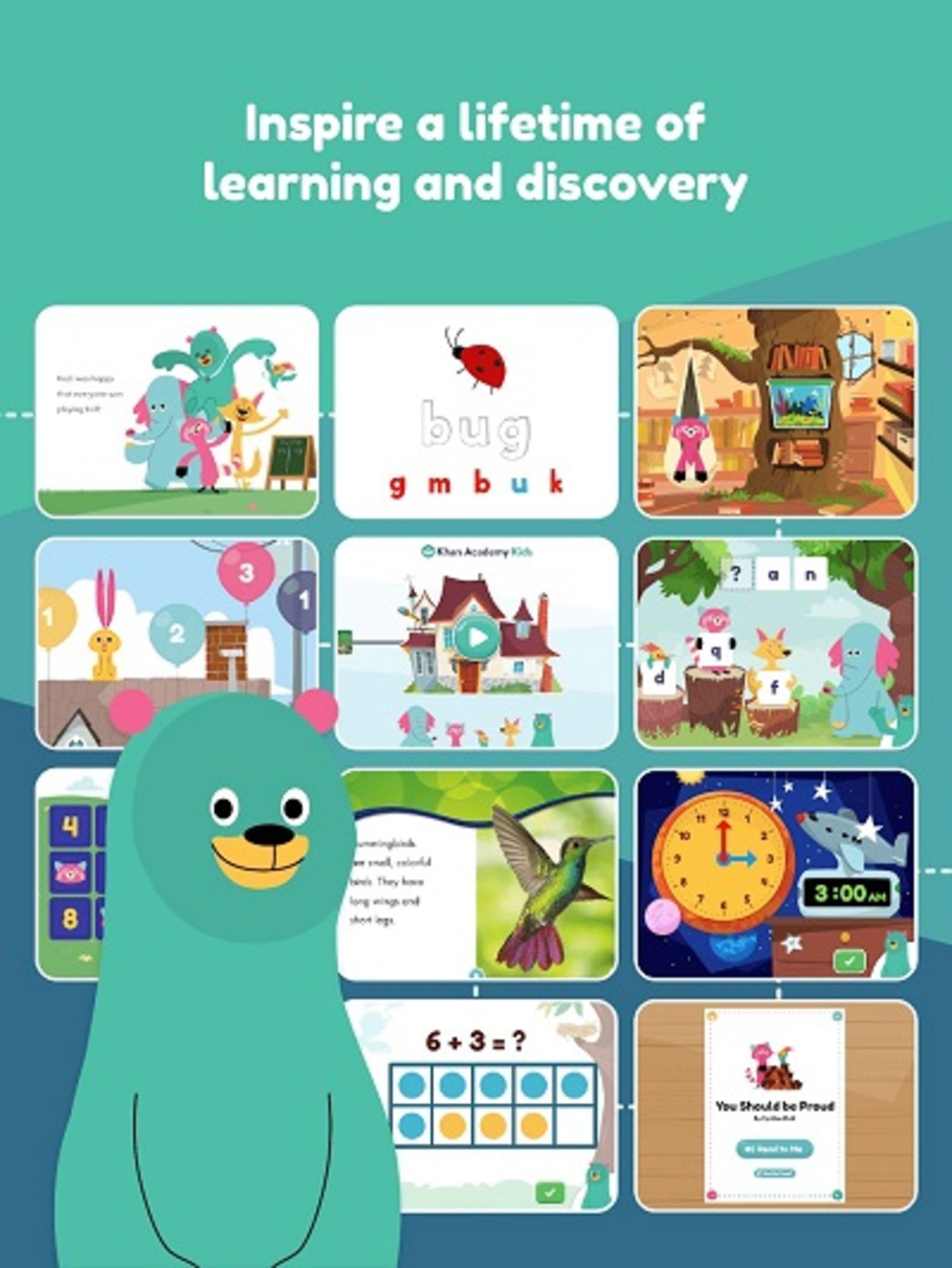 مرجع متخصصين ايران اپ يادگيري كودك Khan Academy Kids