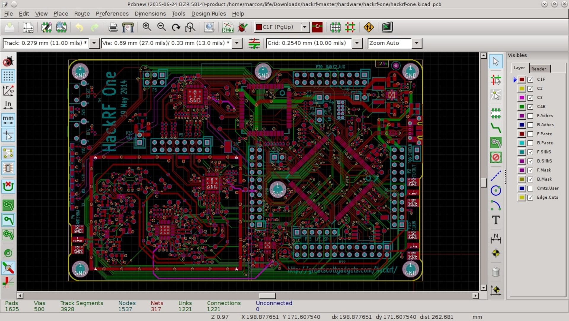 نرم‌افزار KiCad 