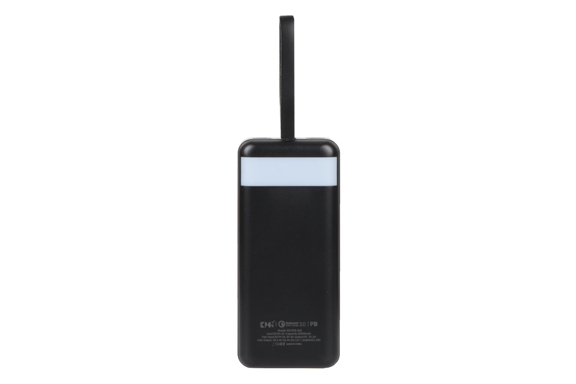 پشت پاور بانک کینگ پاور King Power KPG-302 30000mAh