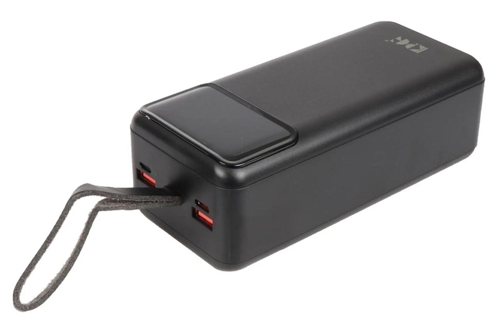 کانکتور و اتصال پاور بانک کینگ پاور KPG-402 با ظرفیت 40000 میلی‌آمپر ساعت