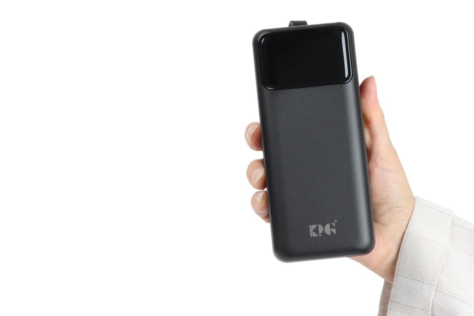 ابعاد و اندازه پاور بانک کینگ پاور KPG-402 با ظرفیت 40000 میلی‌آمپر ساعت