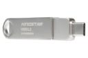 نمای کناری فلش مموری کینگ‌ استار Kingstar C60 64GB USB 3.2