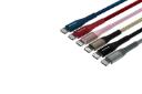 رنگ بندی کابل شارژ USB کینگ استار Type-A به Lightning مدل K125i با طول 1.1 متر