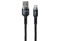 کابل شارژ USB کینگ استار Type-A به Type-C مدل K325 C با طول 1 متر