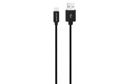 کابل شارژ USB کینگ استار Type-A به Micro-USB مدل K66A با طول 1.1 متر مشکی