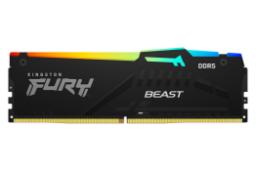 رم کینگستون Kingston FURY Beast RGB 16GB DDR5-5200 CL40