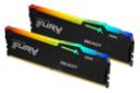نمای کناری رم کینگستون Kingston FURY Beast RGB 32GB (2x16) DDR5-5600 CL40