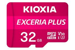 کارت حافظه کیوکسیا KIOXIA EXCERIA PLUS microSDHC Class 10 UHS-I U3 32GB
