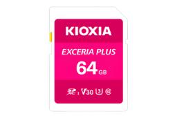 کارت حافظه کیوکسیا KIOXIA EXCERIA PLUS SDXC Class 10 UHS-I U3 64GB