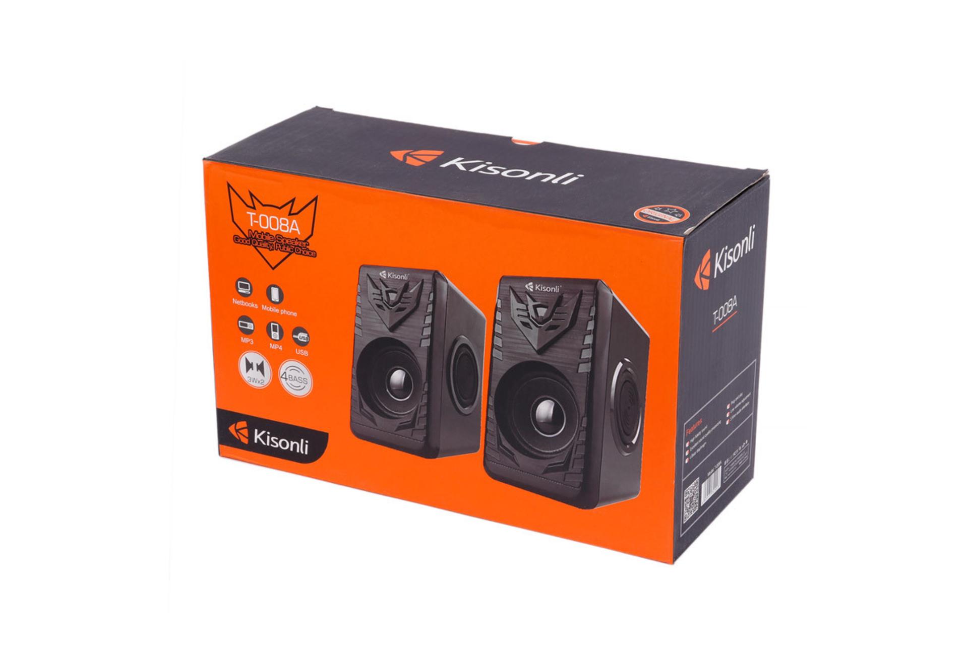 جعبه اسپیکر کیسونلی T-008A