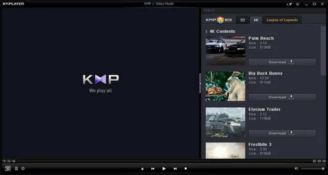 مدیاپلیر kmplayer