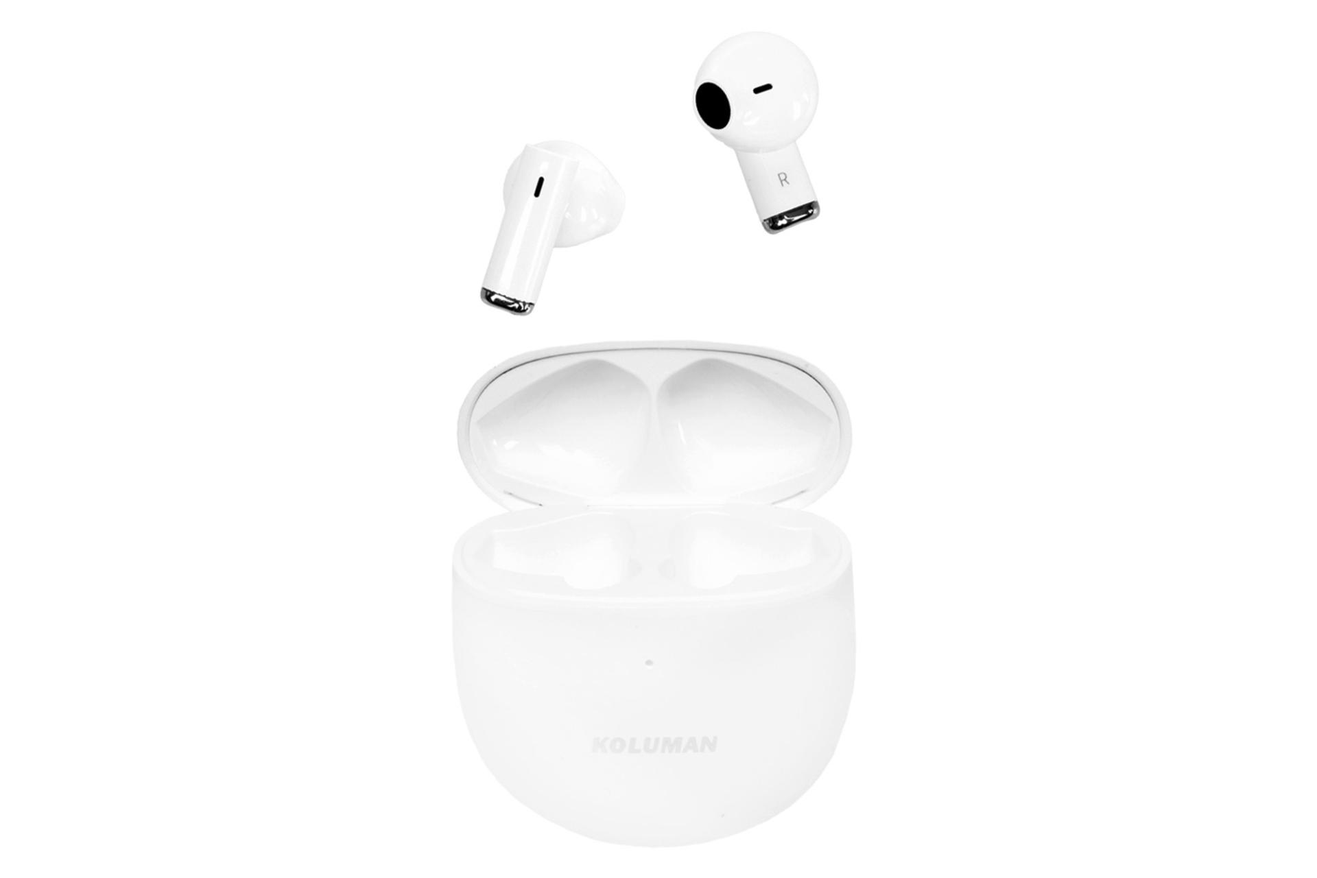 هدفون کلومن K-TW15 رنگ سفید