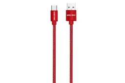 کابل شارژ USB کلومن Type-A به Type-C مدل KD-34 با طول 1 متر قرمز
