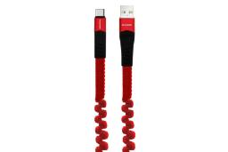 کابل شارژ USB کلومن Type-A به Type-C مدل KD-44 با طول 1 متر