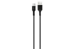 کابل شارژ USB کلومن Type-A به Type-C مدل KD-50 با طول 1 متر مشکی
