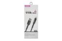جعبه کابل شارژ USB کلومن Type-A به Lightning مدل KD-65 با طول 1 متر