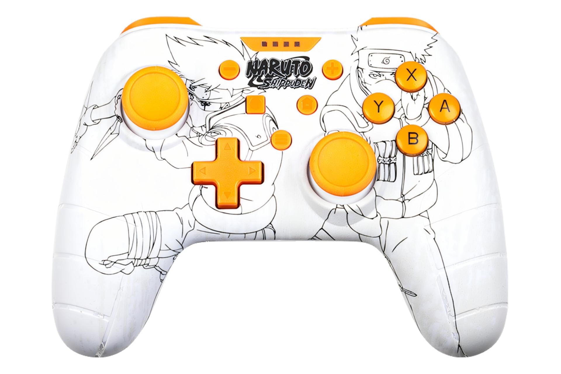دسته بازی کونیکس Konix Naruto Wired Nintendo Switch سفید