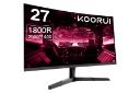 ابعاد و اندازه مانیتور کووری 27 اینچ مدل 27E6QC