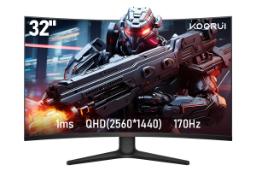 رزولوشن و کیفیت تصویر مانیتور کووری 32 اینچ مدل 32E6QC