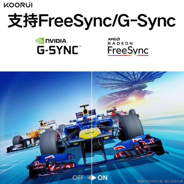پوشش دهی دو فناوری FreeSync و Nvidia G-Sync توسط مانیتور Koorui P5