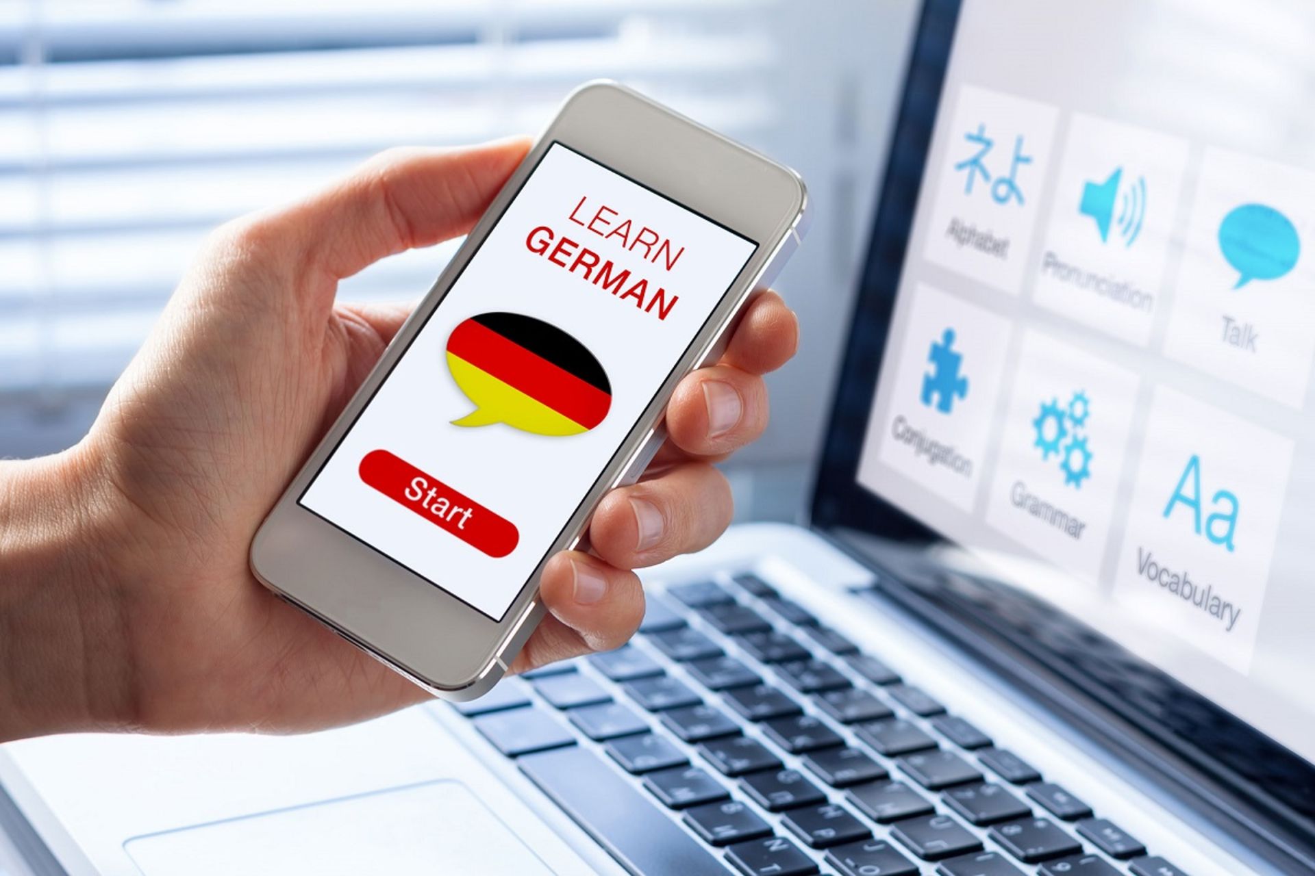 بهترین اپلیکیشن‌های آموزش زبان آلمانی