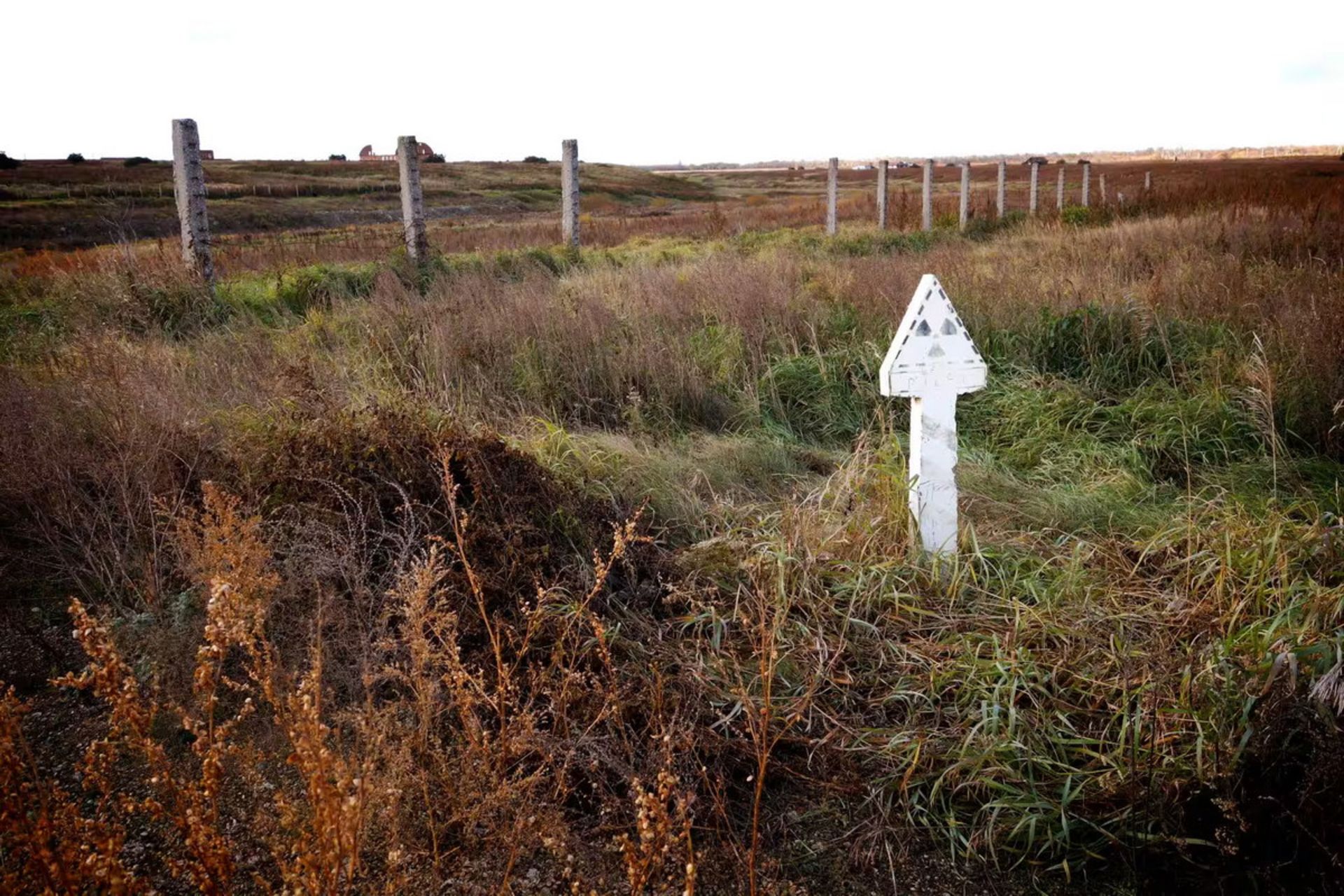 منطقه فاجعه اتمی کیشتیم در امتداد حصارها