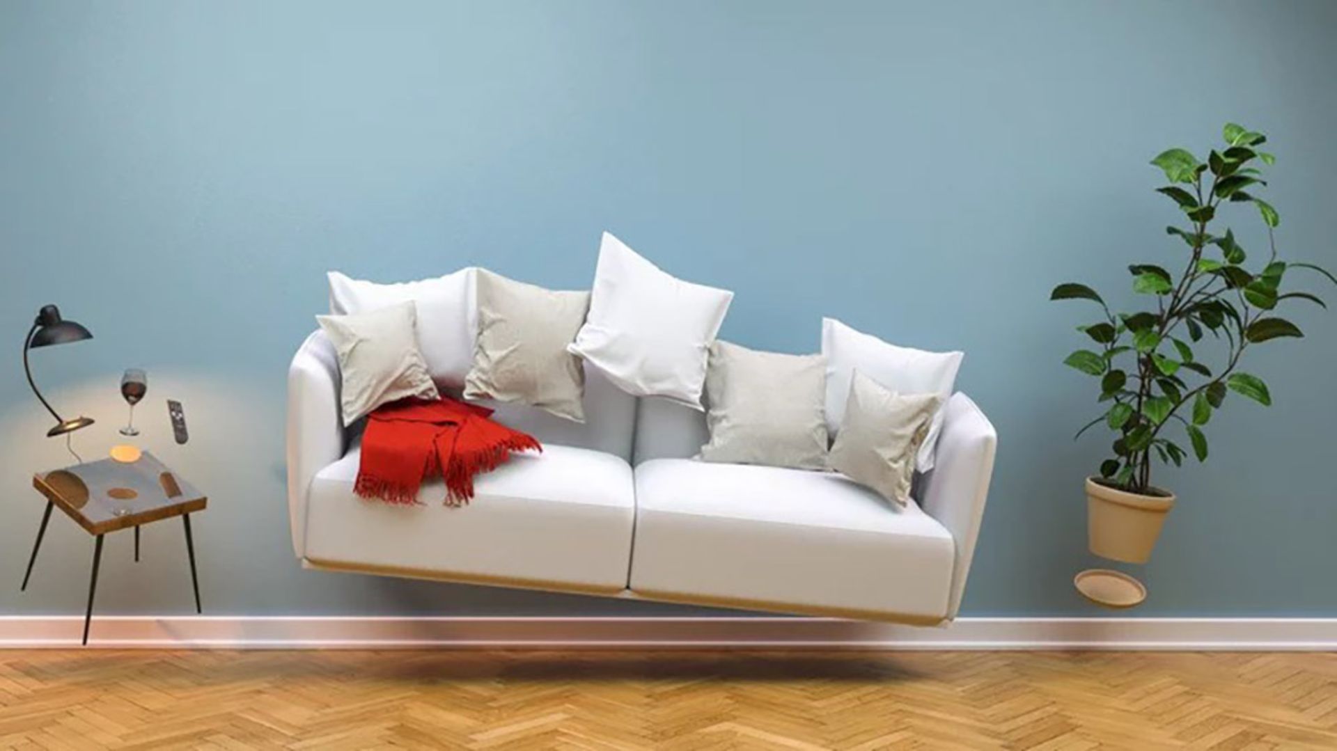 اشیای شناور در محیط