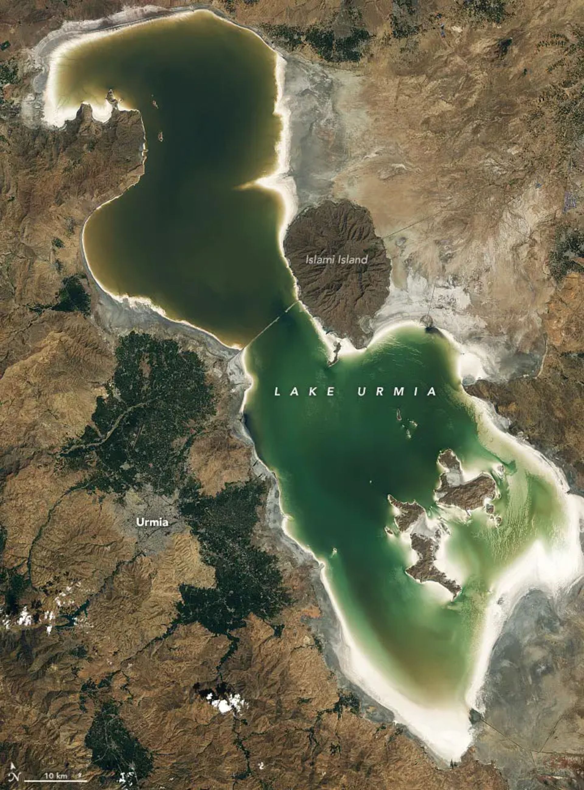 دریاچه ارومیه ۲۰۲۰