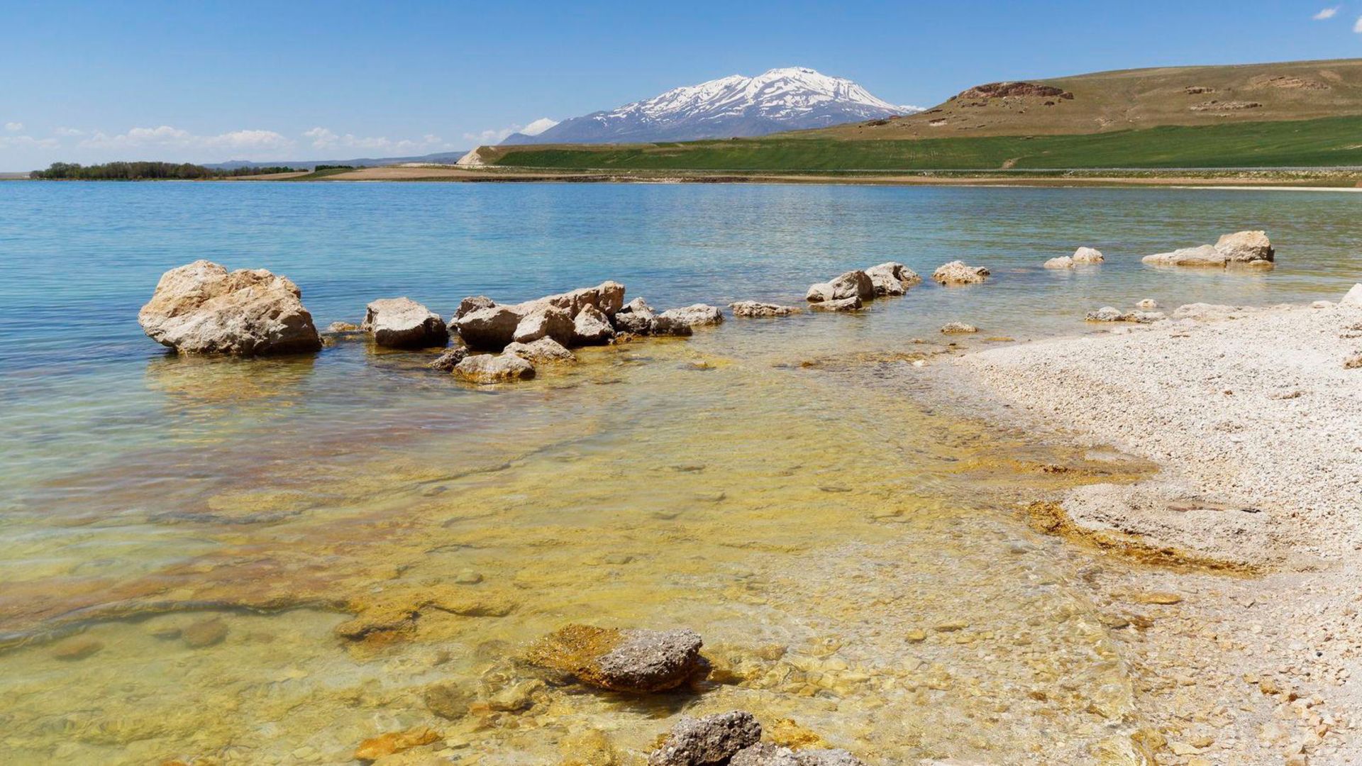 دریاچه وان در شرق ترکیه