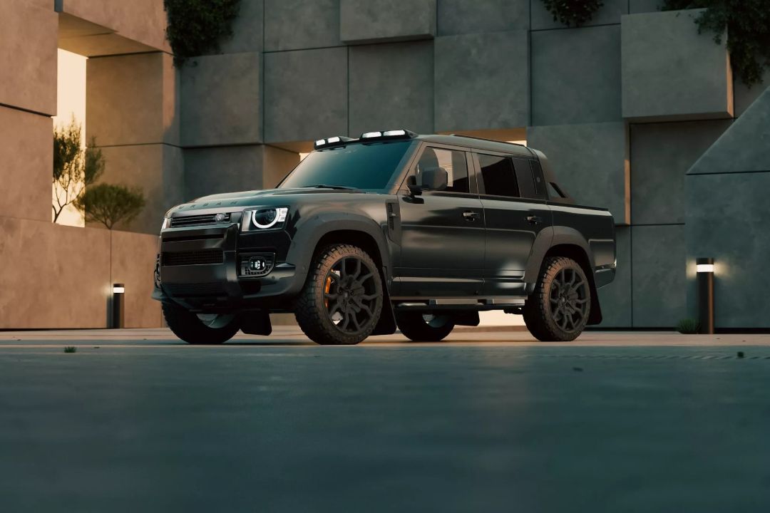 اولین لندرور دیفندر پیکاپ رونمایی شد؛ خودرو جذاب با یک ایراد اساسی