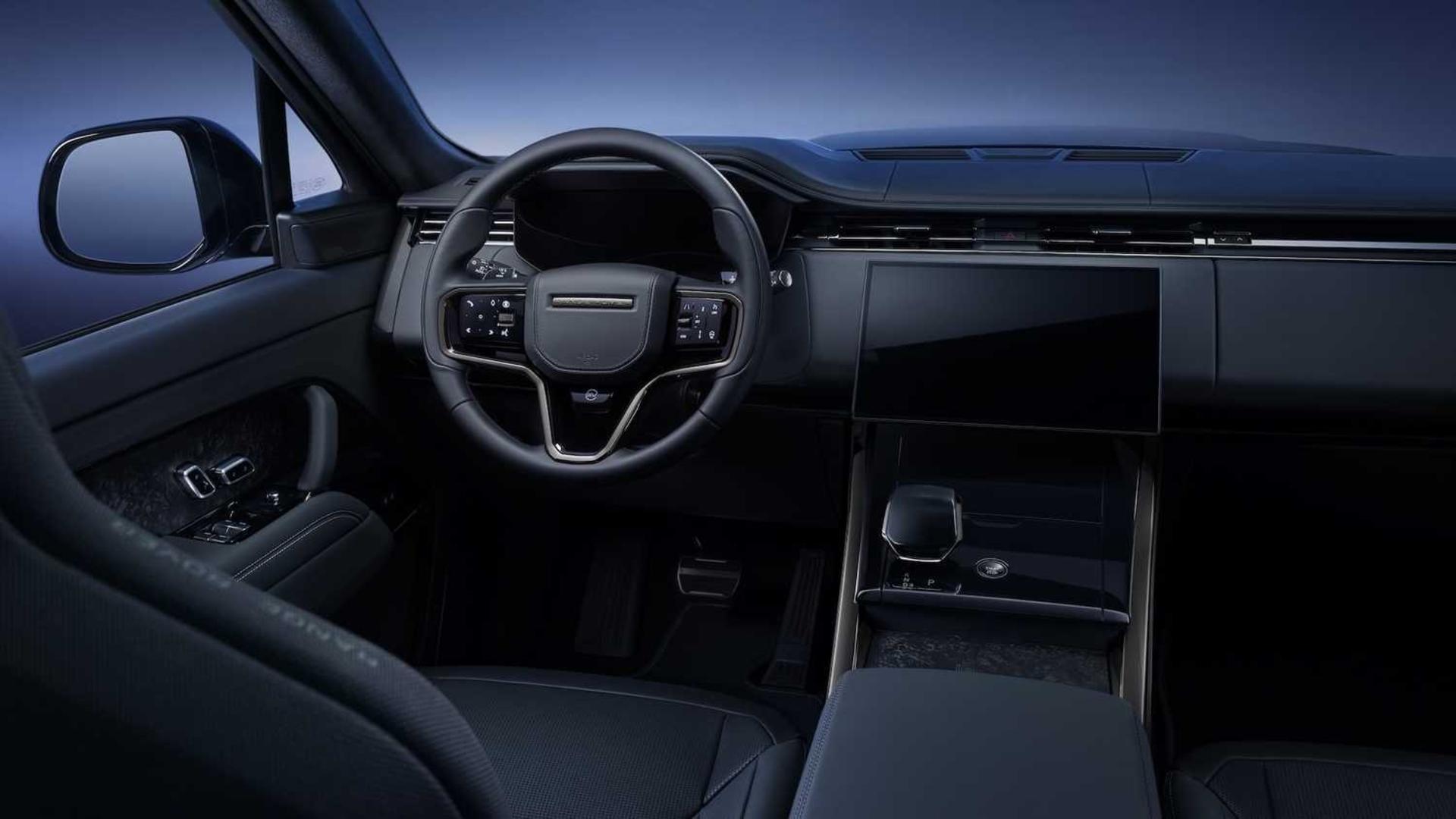 فرمان و نمایشگر خودرو Range Rover Sport Nocturne