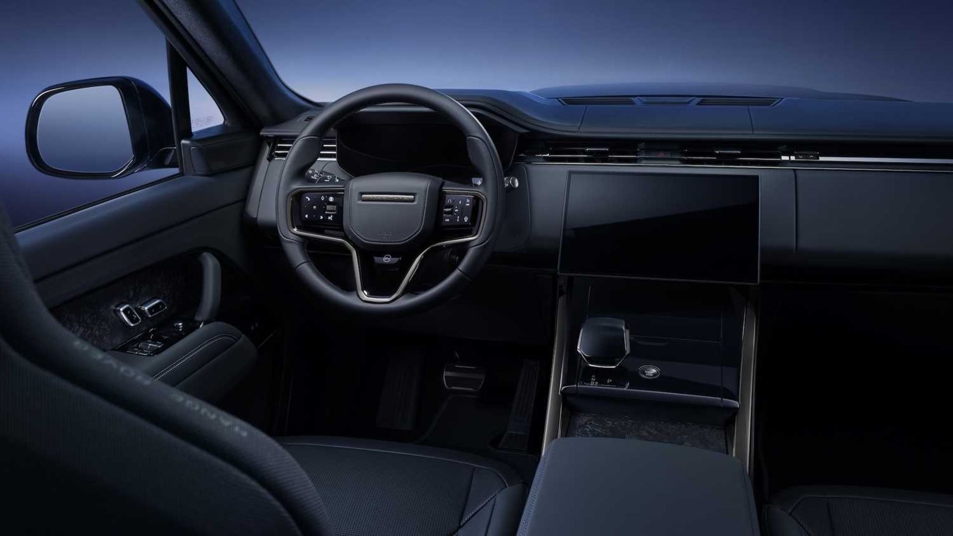فرمان و نمایشگر خودرو Range Rover Sport Nocturne